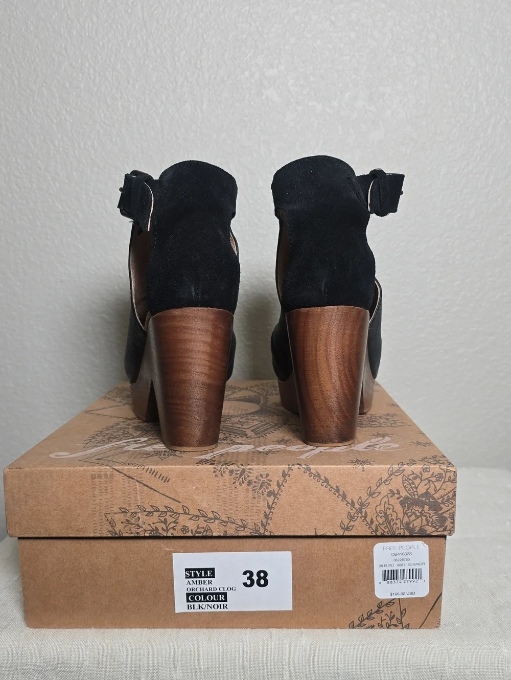 Free People black leather